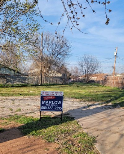 Marlow OK Residential Lots & Land For Sale: $16,000