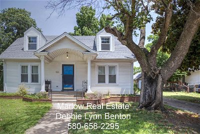 Marlow OK Single Family Home For Sale: $157,500